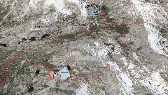 Detail Granite Basin Google Earth